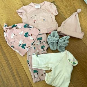0-6 month baby girl lot
